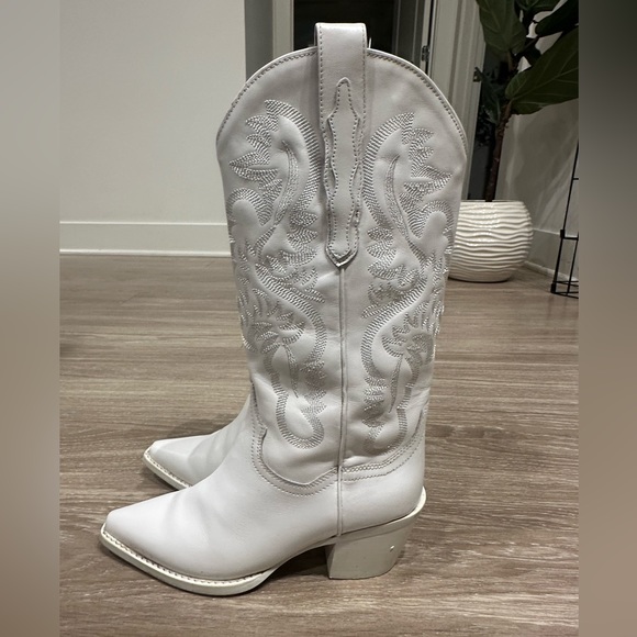 Jeffrey Campbell - Dagget Boot in White Combo - Picture 3 of 6